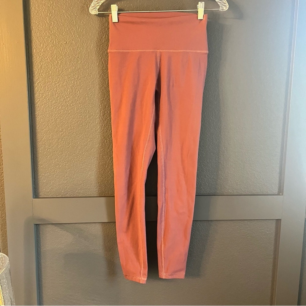 FLEO • Pink high rise leggings • medium